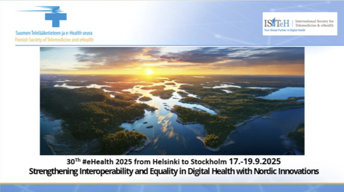 Finnish Society of Telemedicine and eHealth 30. Anniversary Conference